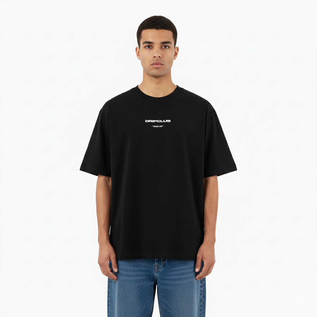 Black basic t-shirt