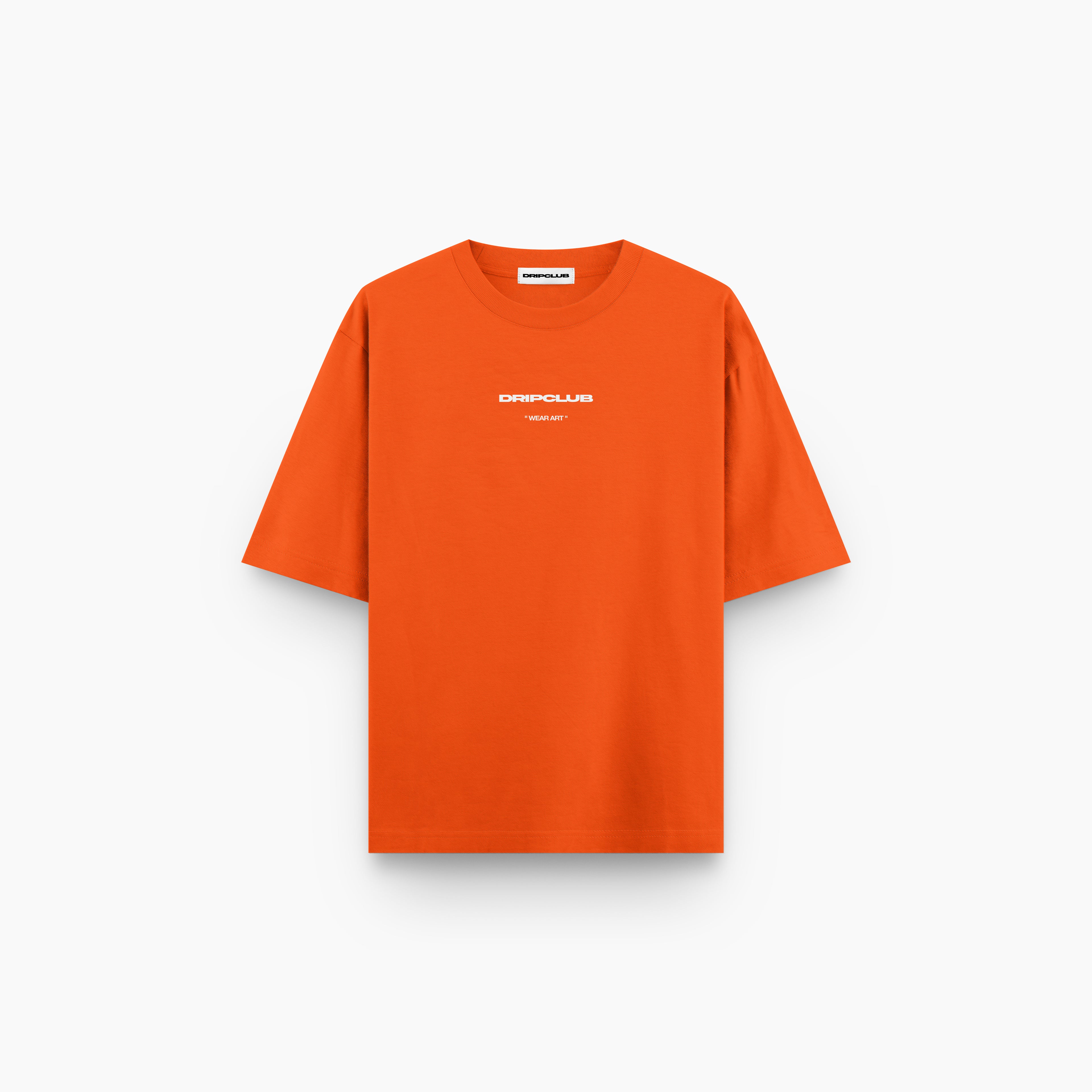 Orange basic t-shirt