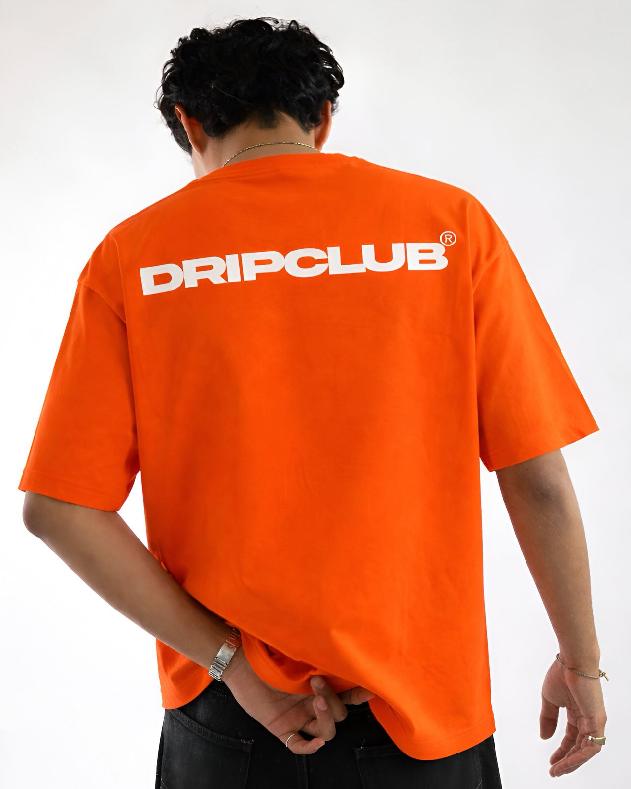 Orange basic t-shirt