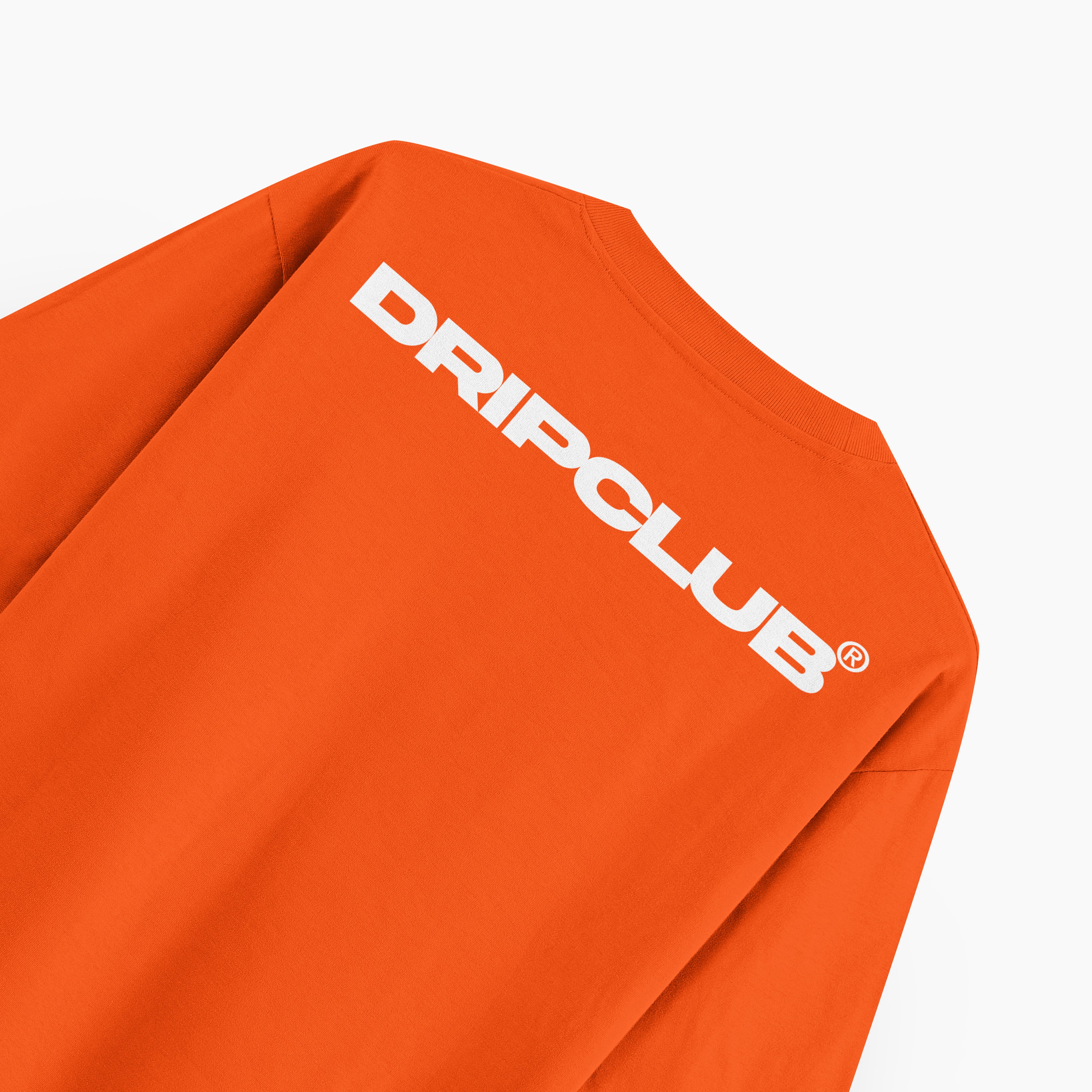 Orange basic t-shirt
